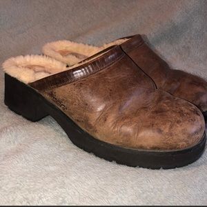 UGG Sherpa-Lined Clogs Y2K Mules